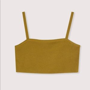 Oak + Fort Knit bralette BNWT